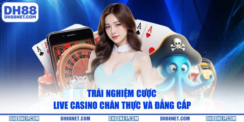 Trải nghiệm cược Live Casino chân thực và đẳng cấp